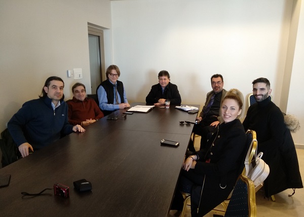 Επίσκεψη Λαζόπουλου στο σύλλογο καταστηματαρχών καταστημάτων υγειονομικού ενδιαφέροντος