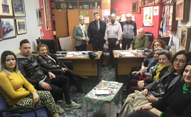 Συνάντηση του υποψήφιου δημάρχου Παύλου Μιχαηλίδη με τον Σύλλογο Εθελοντών Αιμοδοτών Αλεξανδρούπολης