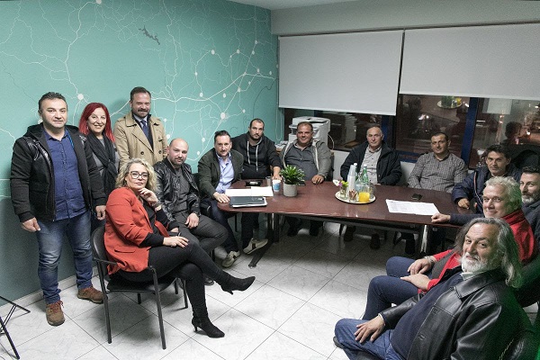 Συνάντηση του Γιάννη Ζαμπούκη με την διοίκηση του συλλόγου «Αινήσιο Δέλτα»