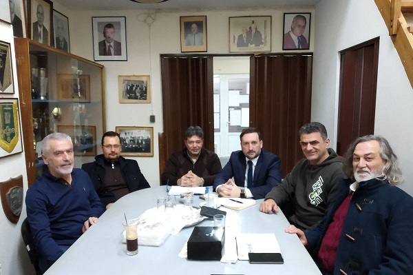Αλεξανδρούπολη: Με τη διοίκηση του Εθνικού συναντήθηκε ο υποψήφιος Δήμαρχος Γιάννης Ζαμπούκης